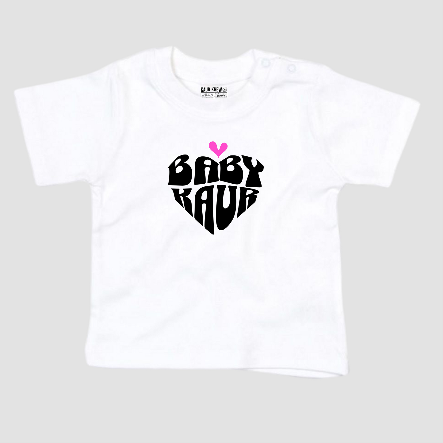Baby's White Short Sleeve Tee